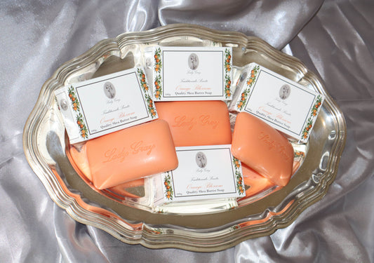 Lady Gray - Quality Shea Butter Soap - Orange Blossom - Display Box 20pack