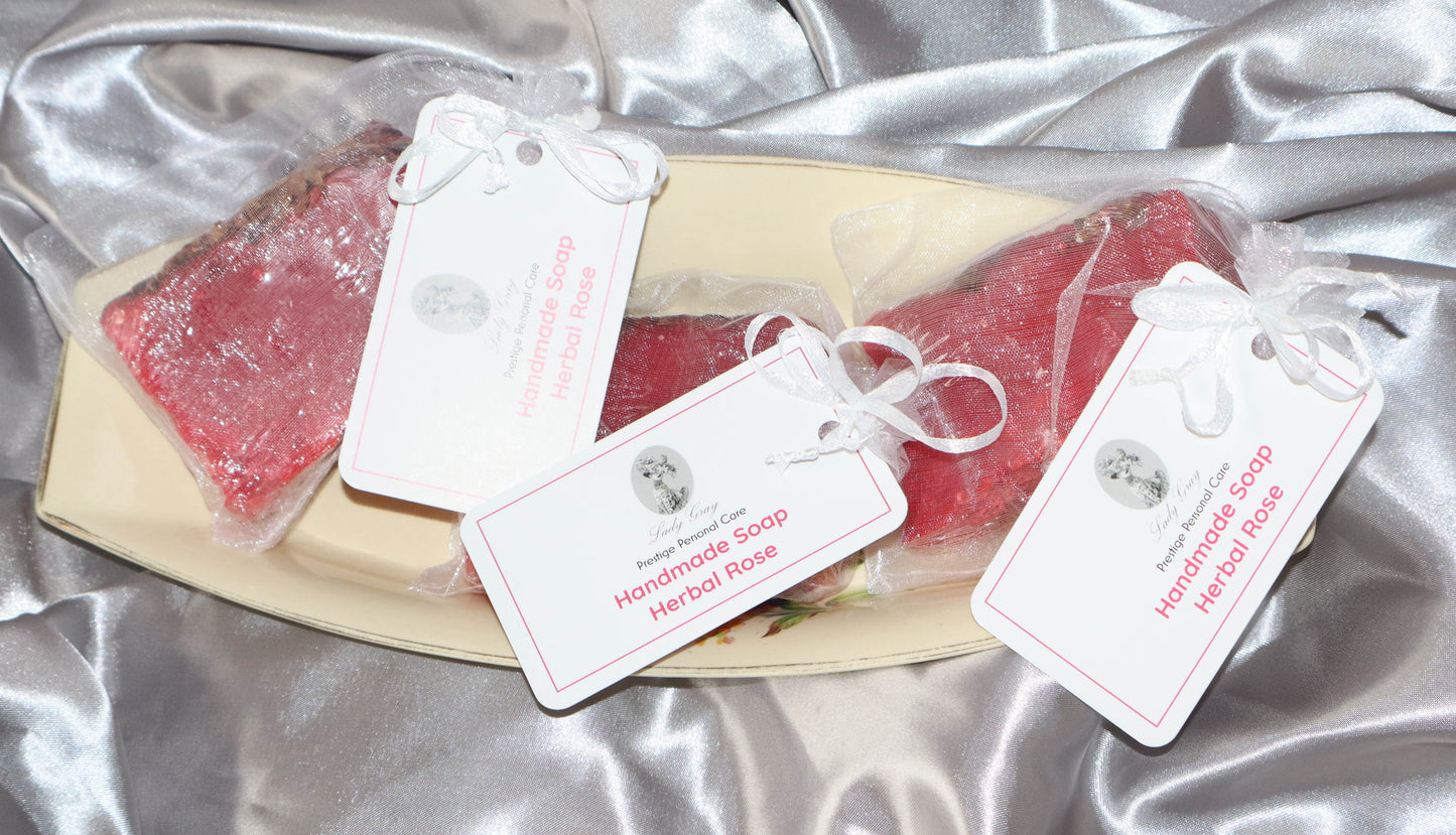 Lady Gray - Handmade Soap - Rose - Display Box 20pack