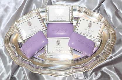 Lady Gray - Quality Shea Butter Soap - Violets - Display Box 20pack