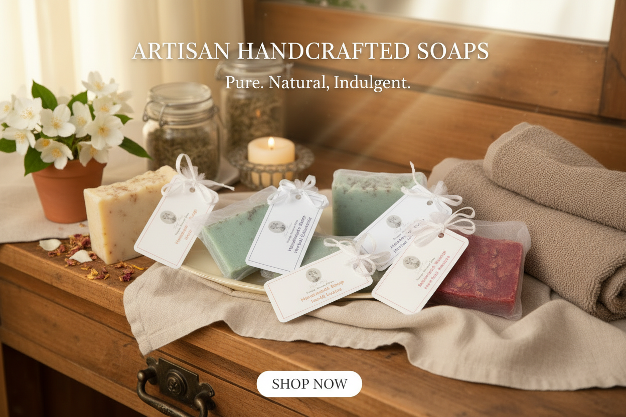 Handmade Soap Banner Ad